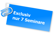 Exclusiv nur 7 Seminare