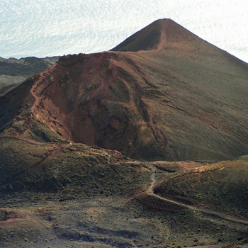 Fastenwanderungen auf La Palma  Ganz im Sden wartet der Gipfel des Vulcan Teneguia